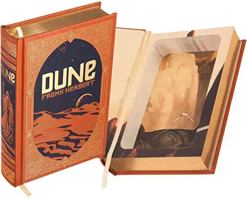 Dune Book Safe - Leatherbound & Handmade with Magnetic Closure