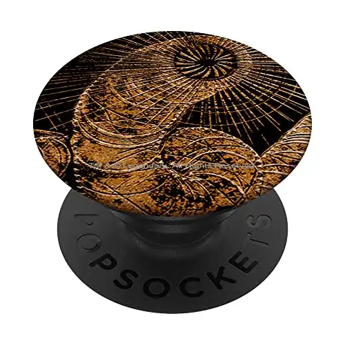 Dune - Golden Sandworm PopSockets Swappable PopGrip